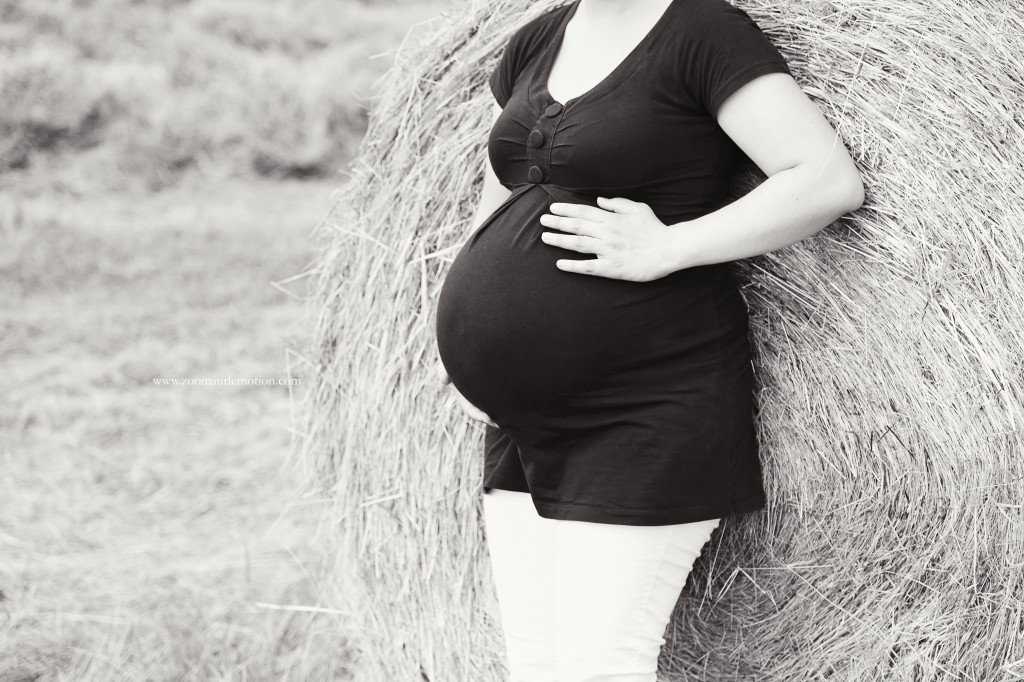 Jennifer, enceinte de 8 mois et demi